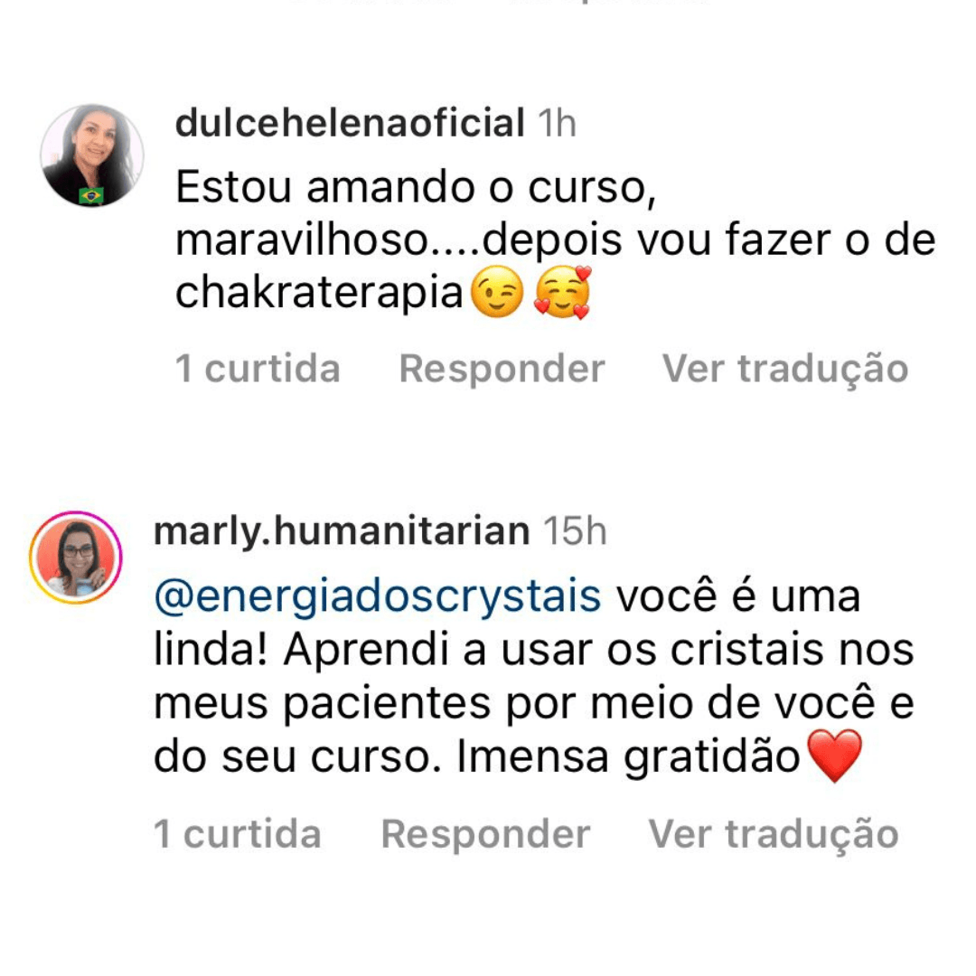 Depoimento de aluna